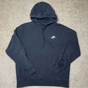 Mens Size Small Black Nike Hoodie / Pullover Sweatshirt